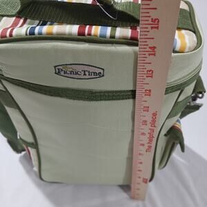 Picnic Time Cooler Tote Bag Riviera Collection Insulated Wine Beverage Travel